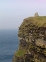 o'brien's tower, cliffs of moher. 2008-02-09, Sony F828. keywords: aillte an mhothair, cliffs of mohair