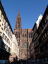 cathédrale notre-dame-de-strasbourg (liebfrauenmünster) || foto details: 2008-02-19, strasbourg, france, Sony F828.