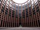 parlement europeen (europäisches parlament), innenhof || foto details: 2008-02-22, strasbourg, france, Sony F828. keywords: beata urbanowicz, tomasz urbanowicz