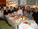 lisa's birthday: lukrezia, lisi, walli, carina, lisa, stefan and philipp