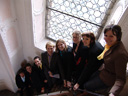 nadja's wedding choir: fabio, christoph, markus, andi, martina, sonja, lisa and miren