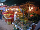 exotic fruit stand