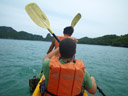 kayaking in the national park. 2008-08-19, Pentax W60. keywords: rene, mathias