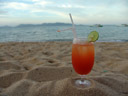 cocktail on the beach