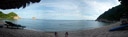 panorama: shark bay, koh tao