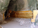 giant lying buddha, khan kradi cave. 2008-09-04, Sony F828.