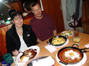 cindy and larry, palatschinkenhaus (pancake house), vienna