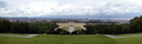 panorama: schönbrunn palace and vienna, view from gloriette