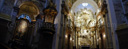 panorama: church of st. charles, vienna, high altar