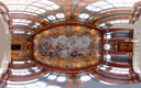 panorama of the marble hall, equirectangular projection