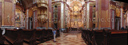 panorama: central nave, st. peter and paul collegiate church