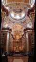 vertical panorama: central nave and high altar, st. peter and paul collegiate church. 2008-09-23, Sony F828.