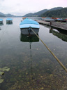 a blue boat named alex, fuschl-lake