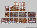 21 fotos vom innenraum des marmorsaals, stift melk. leider vergaß ich scheinbar einen teil. || foto details: 2008-09-23, melk, austria, . keywords: hugin panorama