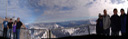 panorama: hot & cold on the top of zugspitze (markus, anton, cindy, larry)