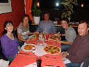 family pizza dinner :)
