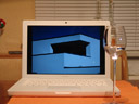 tom's macbook and architecture photography