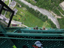 bungee-sprung von der europabrücke || foto details: 2009-07-11, schönberg, austria, Sony F828.