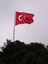 die türkische flagge || foto details: 2010-02-11, side, turkey, Sony F828.