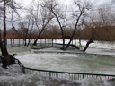 manavgat waterfalls: visitors can almost feel the waterfalls. a truly unique visitor experience! ;). 2010-02-11, Sony F828.