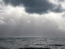 a silver strand on the horizon. 2010-02-12, Pentax W60.