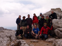 botanical excursion to mallorca - group photo on the puig de massanella (massonella)