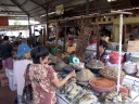 tomohon market: dried fish