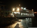 die nachtfähre von gorontalo nach wakai (togean inseln). weitere 14 stunden reise inklusive gewitter auf see. || foto details: 2011-08-26 09:20:13, gorontalo, sulawesi, indonesia, DSC-F828.