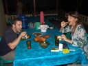 math and brigitte - dinner at malenge indah (malenge village)