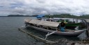 panorama: typisches indonesisches boot || foto details: 2011-09-04 12:45:49, wakai, togean islands, sulawesi, indonesia, DSC-F828.