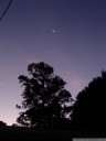 dusk and crescent