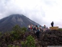 lunchbreak at volcan arenal's lava field of 1992. 2011-02-09 02:40:38, DSC-F828. lunchbreak at volcan arenal's lava field of 1992. 2011-02-09 02:40:38, DSC-F828.