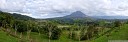 hdr panorama: vulkan arenal und umgebende landschaft || foto details: 2011-02-09 04:30:29, parque nacional arenal, costa rica, .