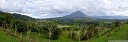 hdr panorama: volcan arenal and surroundings