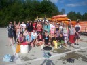 canoe group photo