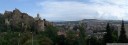 tbilissi and narikala fortress, seen from the botanical institute