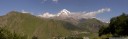 mount kazbek (5033 m), for once not covered in clouds. 2012-07-14 10:50:08, DSC-F828.