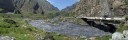 tergi river looks angry - close to the russian border