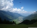 excellent view of the stubai valley