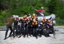 rafting team photo