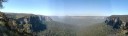 panorama: the blue mountains (incl. edgeworth david head and mount head). 2012-10-27 05:31:30, .