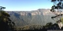 panorama: the blue mountains, view from dockers lookout
