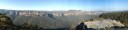 panorama: the view from anvil rock viewpoint, blue mountains national park. 2012-10-27 07:40:34, .