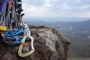 rock climbing with john & carrie at mt. piddington, blue mountains. 2012-11-04 03:55:55, DSC-RX100.