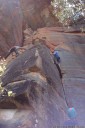 rock climbing at mt piddington, blue mountains