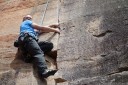 harry tries the finger-jam - hope, mt. piddington, blue mountains