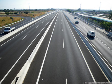 a7 autovia del mediterraneo - well worth avoiding on a bicycle.