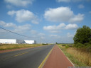 biking along the CV-309 towards pucol