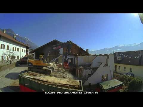 brinno tlc200 pro: first construction time lapse video results [video]
