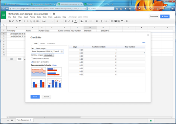 choose "insert", "chart". modify the data range to use only columns D and E (all values, one point colour), and separately column F (latest value, other point colour)